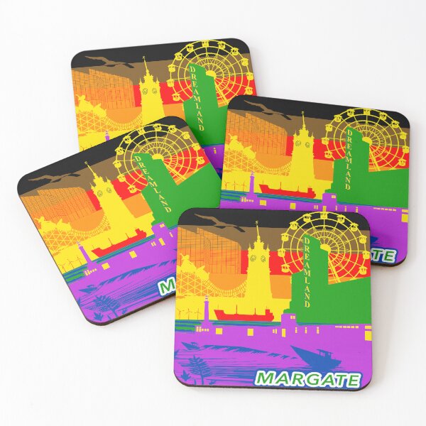 Item preview, Landmarks of Margate Gay Pride Flag designed and sold by Kentish Floridian.