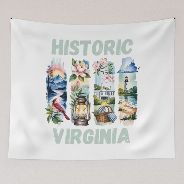 Item preview, Historic Virginia – roots, revolution and timeless charm designed and sold by CleanDecor.