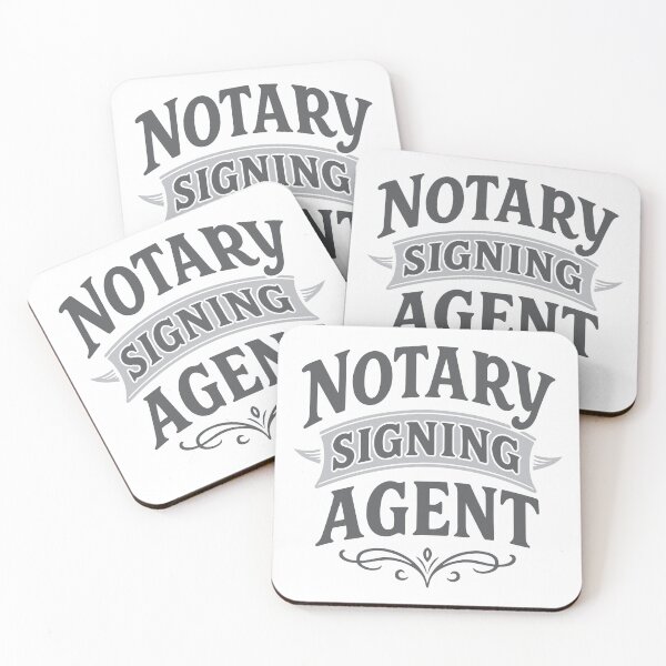 Item preview, Notary Signing Agent Banner – Vintage Typography Design for Notaries designed and sold by NotaryLife.