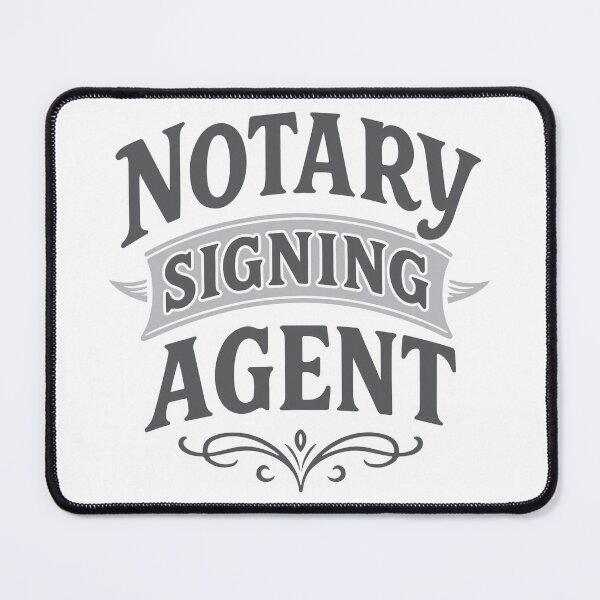Item preview, Notary Signing Agent Banner – Vintage Typography Design for Notaries designed and sold by NotaryLife.