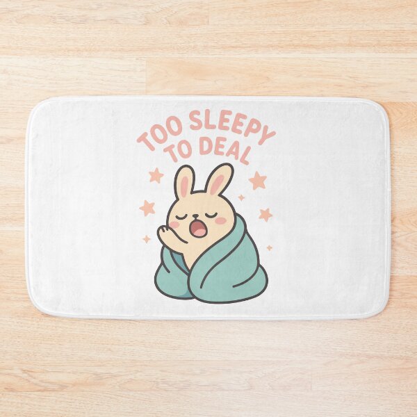 Item preview, Sleepy Bunny Graphic designed and sold by ThreadQuirk.