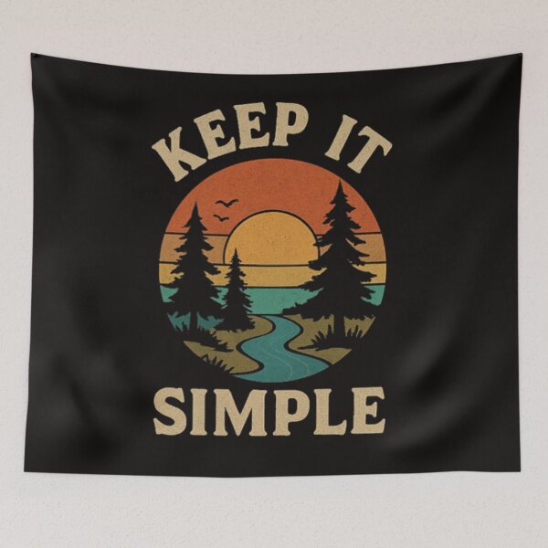 Item preview, Keep It Simple Nature Sunset Tee designed and sold by Matiz3k90.