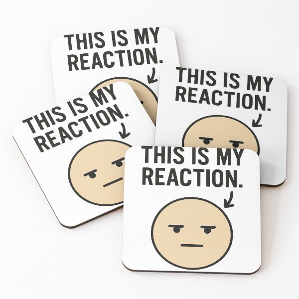 Item preview, Sarcastic Reaction Graphic designed and sold by ThreadQuirk.