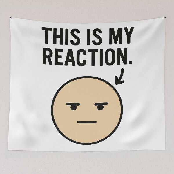Item preview, Sarcastic Reaction Graphic designed and sold by ThreadQuirk.