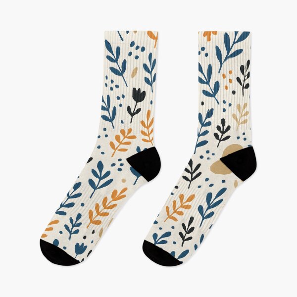 Item preview, Floral & Leaves pattern designed and sold by dfranc.