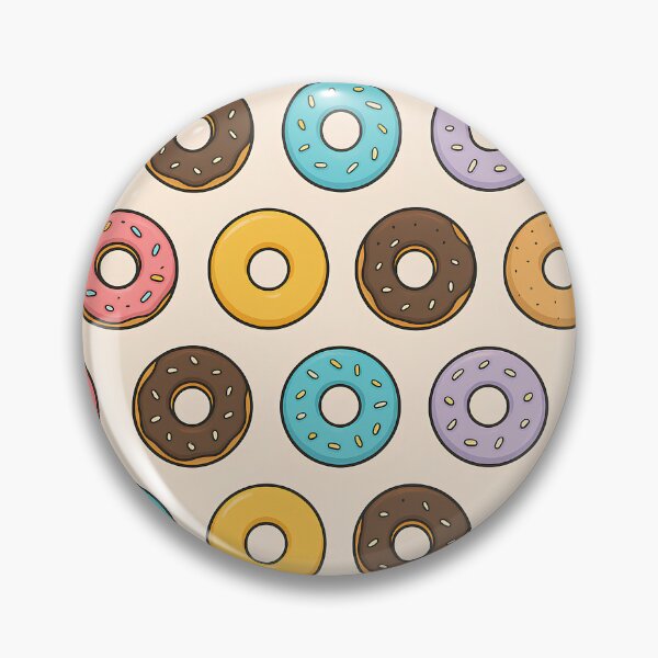 Item preview, donut patron saint designed and sold by PintArteStudio.