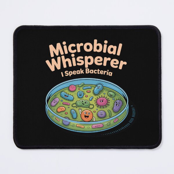 Item preview, Microbial whisperer, I speak bacteria, funny microbiology designed and sold by NoetherSym.