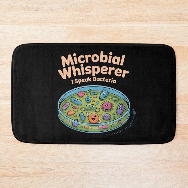 Item preview, Microbial whisperer, I speak bacteria, funny microbiology designed and sold by NoetherSym.