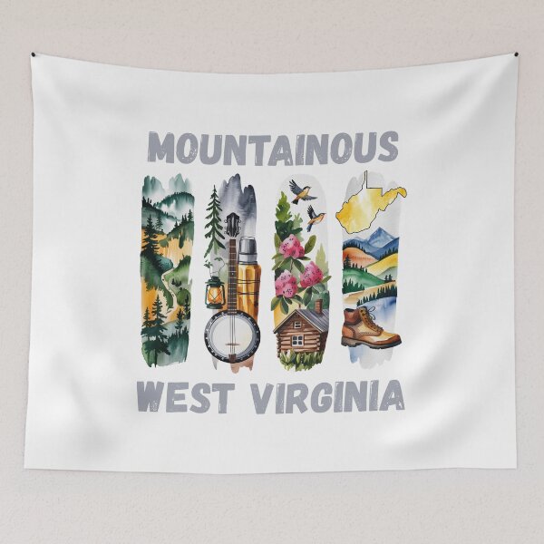 Item preview, Mountainous West Virginia – wild beauty and country soul designed and sold by CleanDecor.