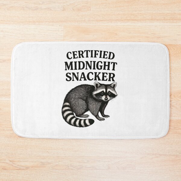 Item preview, Certified Midnight Snacker Raccoon designed and sold by Gaby112703.
