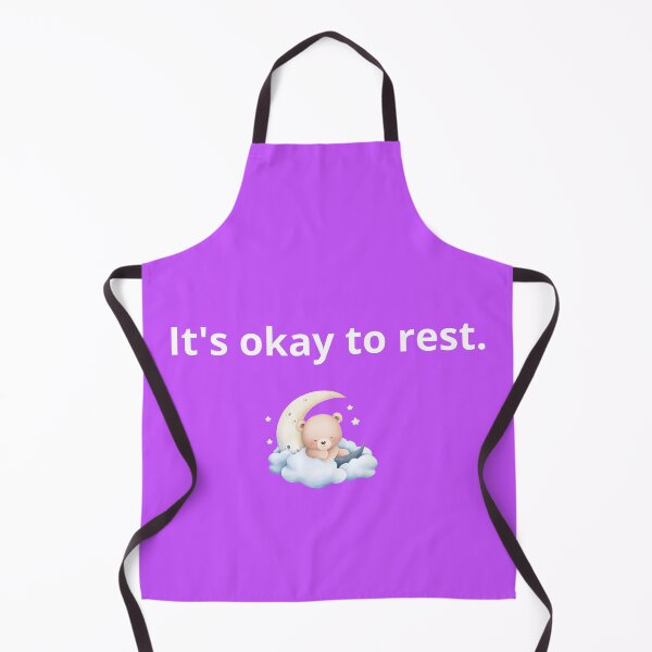 Item preview, C’est OK de se reposer – Design doux avec ourson et lune designed and sold by Drawingshirts.
