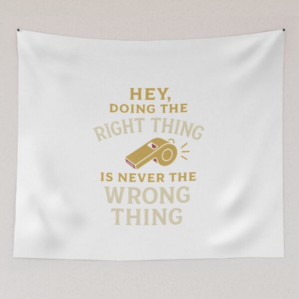 Item preview, Doing the Right Thing designed and sold by BackstopAndCo.