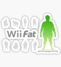 Wii Fat Sticker