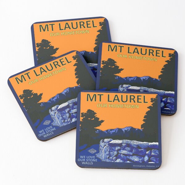 Item preview, MT Laurel Alabama Stone Walls designed and sold by OurHomeImages.