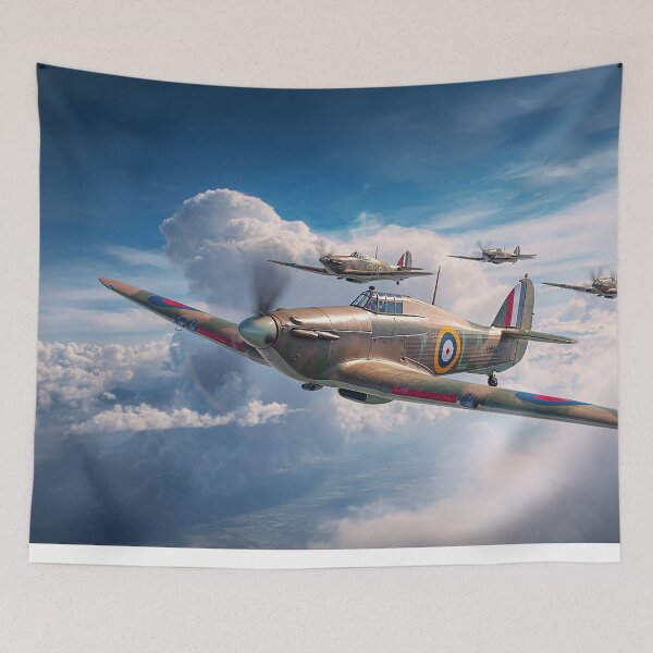 Item preview, Squadron Of Hurricanes designed and sold by Skyframe Aviation.