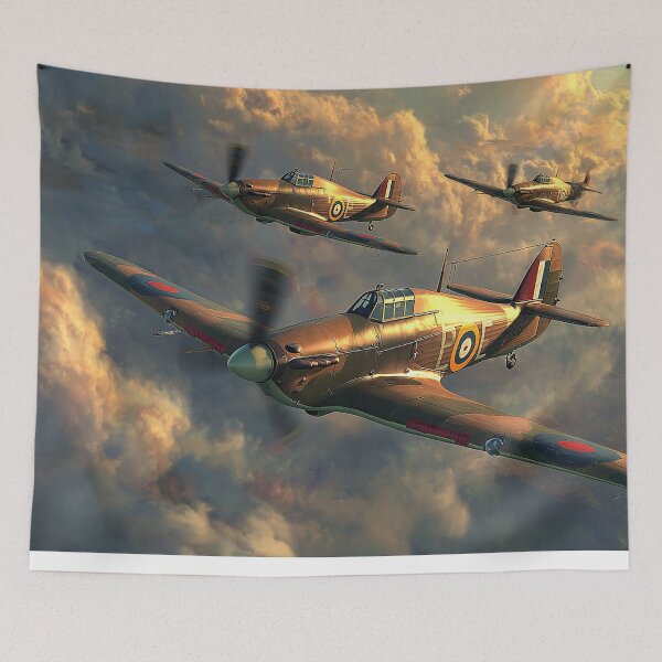 Item preview, A Trio Of Hurricanes designed and sold by Skyframe Aviation.