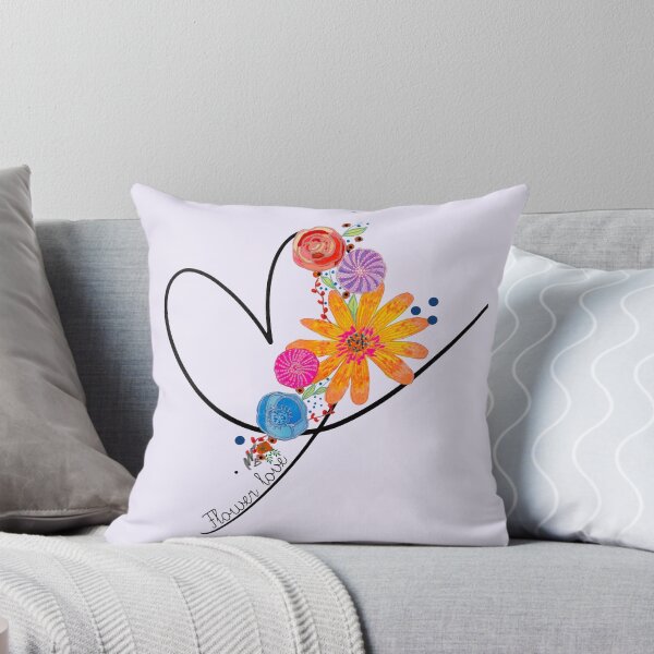 Item preview, FLOWER love-heart fine black designed and sold by berelartiste.