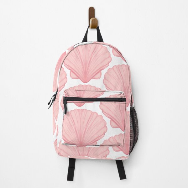 Item preview, Pink Seashell Pattern - Coastal Minimalist Print designed and sold by Fern&Lantern.