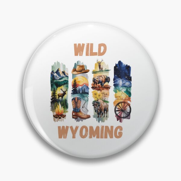Item preview, Wild Wyoming – rugged spirit and open skies designed and sold by CleanDecor.