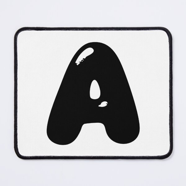 Item preview, A: Letter A - Glossy Black Bubble Font designed and sold by uncoXab.