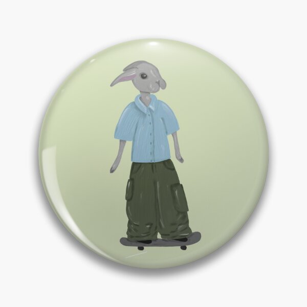 Item preview, Skater Rabbit designed and sold by kurkamaja.