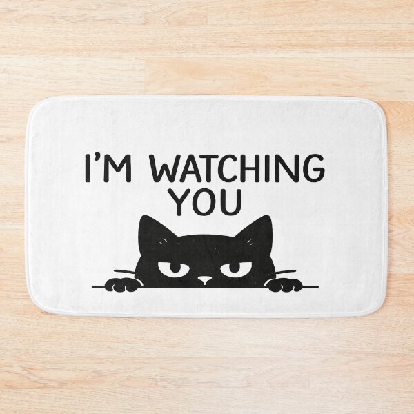 Item preview, Funny Suspicious Cat Watching You – Cute Pet Humor Animal Lover Gift designed and sold by Printcora.