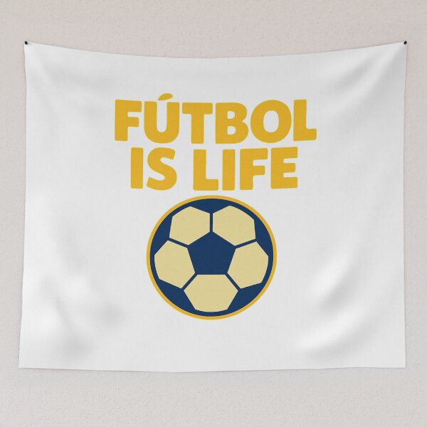 Item preview, Fútbol Is Life designed and sold by BackstopAndCo.
