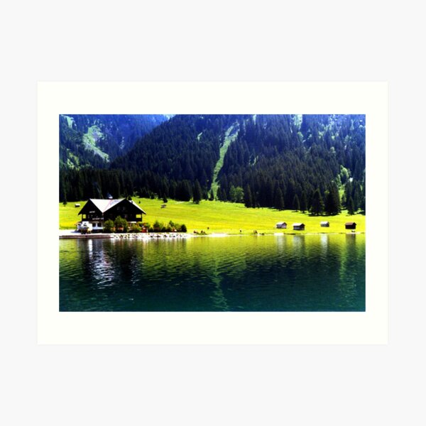 Austrian Alps Art Print