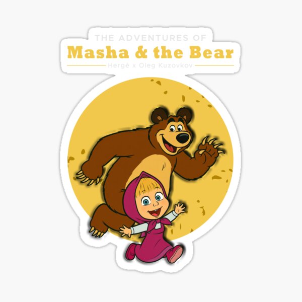 Item preview, The Adventures of Masha & the Bear designed and sold by mafiatees-intl.