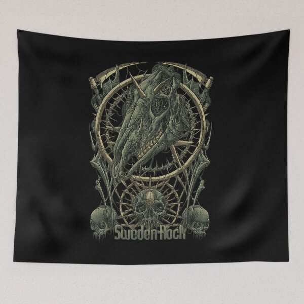 Item preview, Sweden Rock Beast Skull designed and sold by Blasphemy-ink.