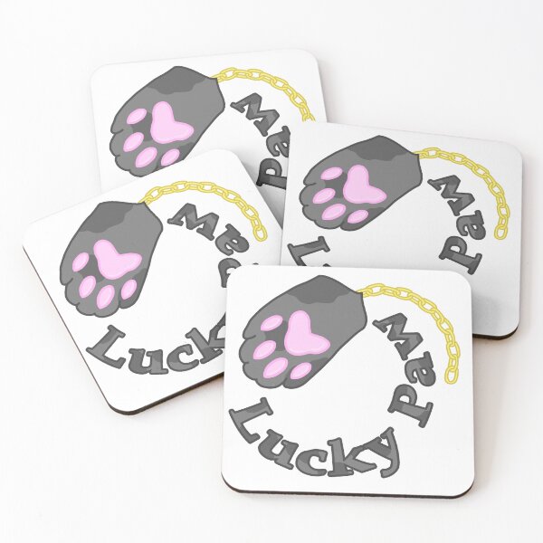 Item preview, lucky paw designed and sold by Hen Lad art.