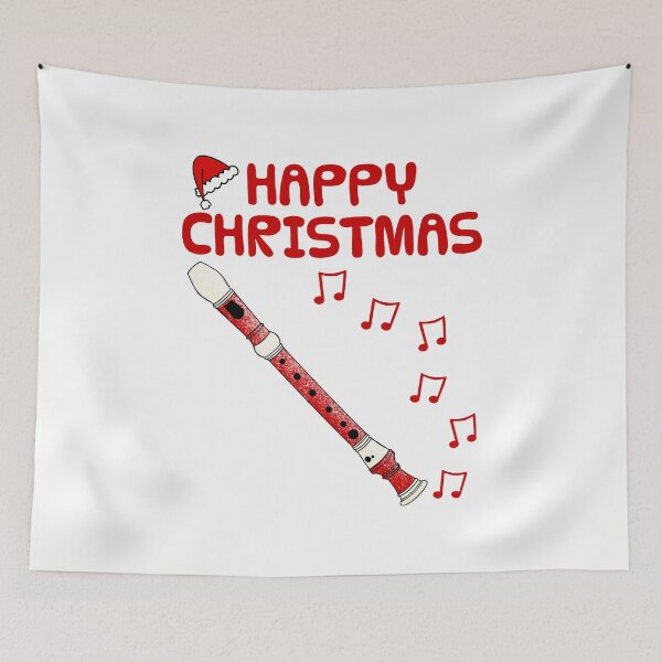 Item preview, Christmas Recorder Player Woodwind Musician Music Teacher designed and sold by doodlerob.