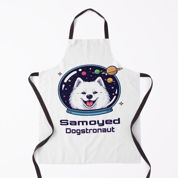 Item preview, Samoyed Dogstronaut – Cute Space Dog designed and sold by The Real Life Symphony.