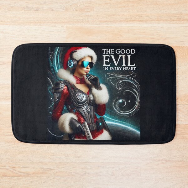 Item preview, Futuristic Police Santa Cosmic Heroine designed and sold by Voodoo Store Paranormal Collections.