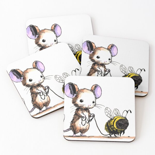Item preview, Buzz on a Leash designed and sold by Scribbles & Doodles by Jinx.