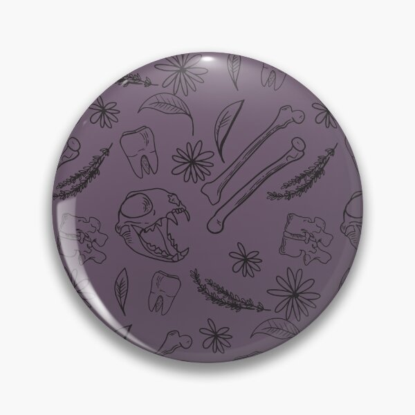 Item preview, Bones and Flowers - Purple designed and sold by hdport.