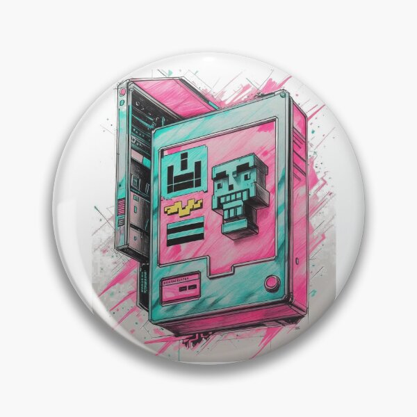 Item preview, System Crash 2000 – Pixel Reboot in Neon designed and sold by Mosaic by M.
