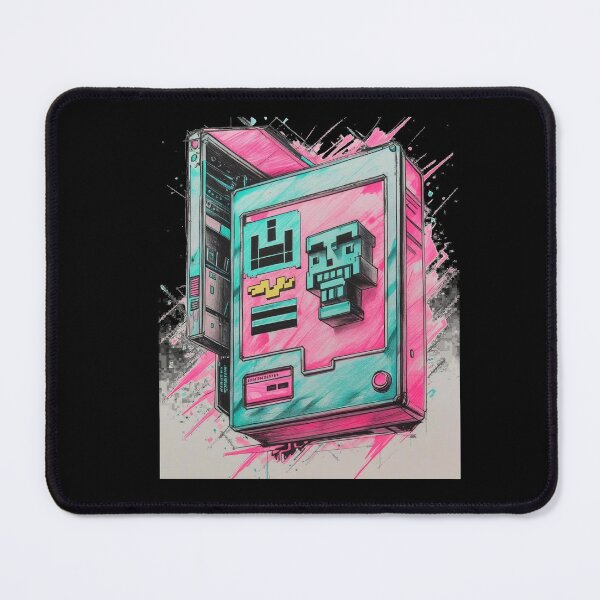 Item preview, System Crash 2000 – Pixel Reboot in Neon designed and sold by Mosaic by M.
