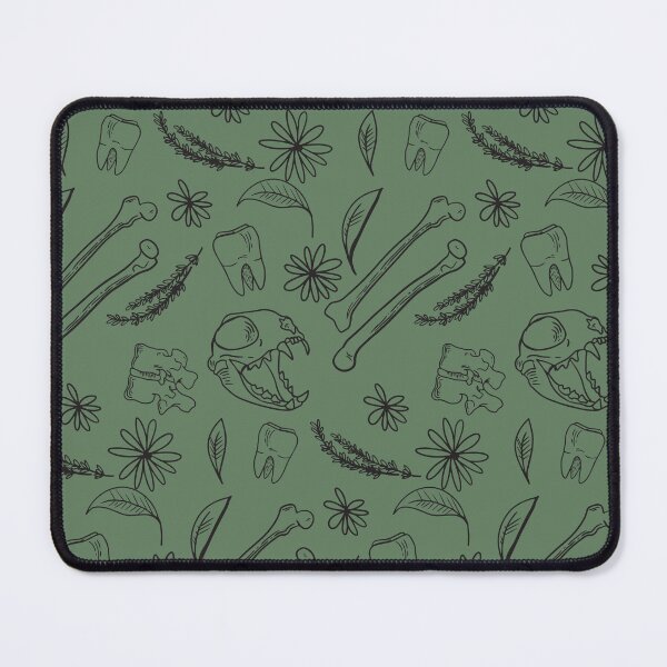 Item preview, Bones and Flowers - Green designed and sold by hdport.