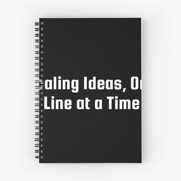 Item preview, Scaling Ideas, One Line at a Time designed and sold by Ninjacatoff.