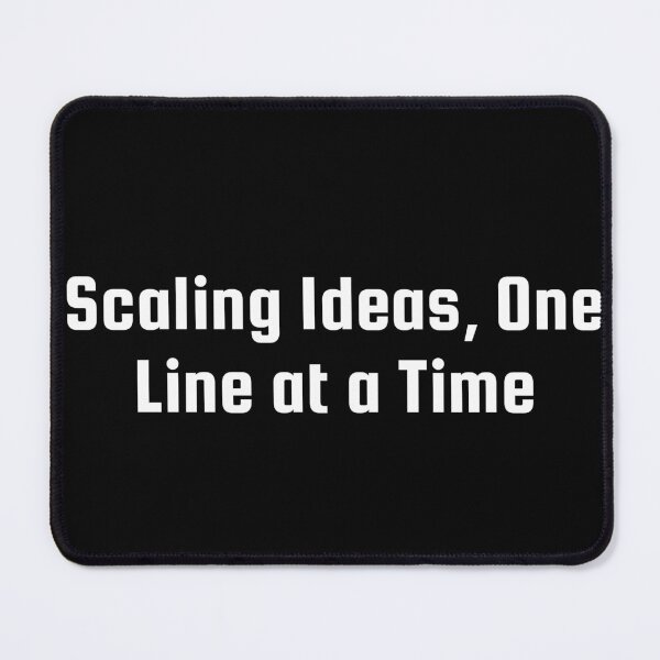 Item preview, Scaling Ideas, One Line at a Time designed and sold by Ninjacatoff.