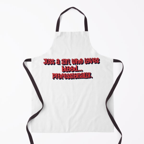 Item preview, Just a Girl Who Loves Blood | Funny Phlebotomist Design for Women designed and sold by The Sticker Cove.