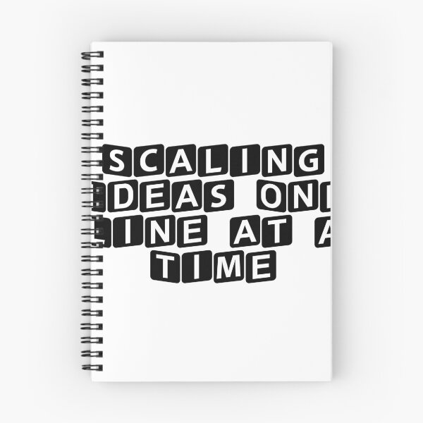 Item preview, Scaling Ideas, One Line at a Time designed and sold by Ninjacatoff.