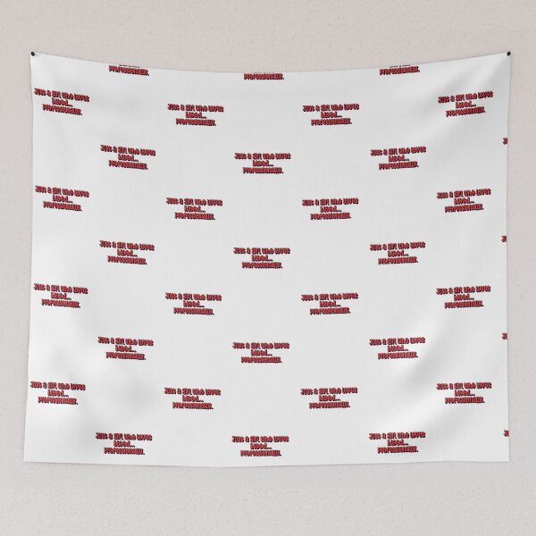 Item preview, Just a Girl Who Loves Blood | Funny Phlebotomist Design for Women designed and sold by The Sticker Cove.