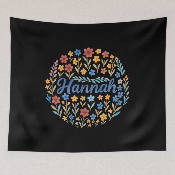 Item preview, Customized Design for Hannah Floral designed and sold by Our Bible Journey.