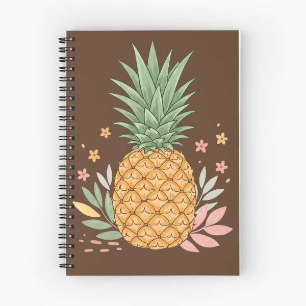 Item preview, Floral Pineapple designed and sold by obinsuma.