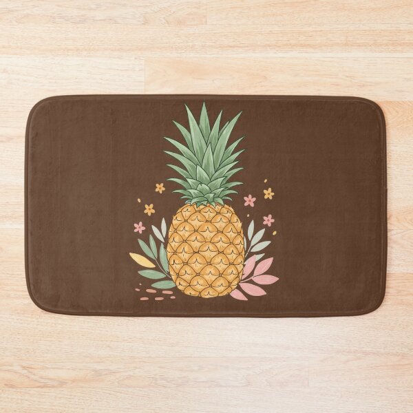 Item preview, Floral Pineapple designed and sold by obinsuma.