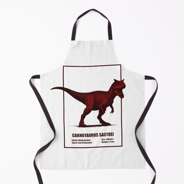 Item preview, Carnotaurus Sastrei – Vintage Dinosaur Illustration designed and sold by SlatoMato.