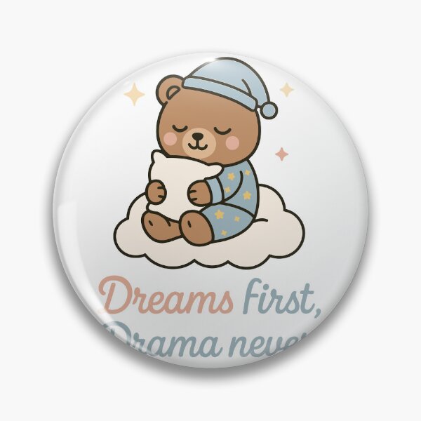 Item preview, Adorable Bear Sleeping on Cloud designed and sold by ThreadQuirk.