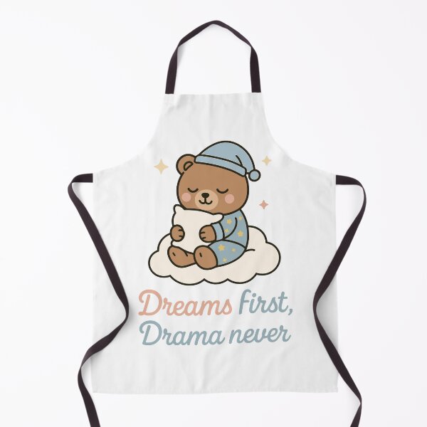 Item preview, Adorable Bear Sleeping on Cloud designed and sold by ThreadQuirk.